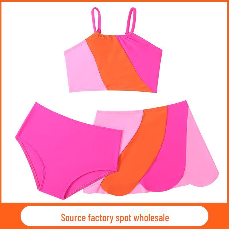 Parent-Child Matching Two-Piece Swimsuit Set for Toddler & Big Girls 140 зелений/чорний
Parent-Child Matching Two-Piece Swimsuit Set for Toddler & Big Girls 140 зелений/чорний