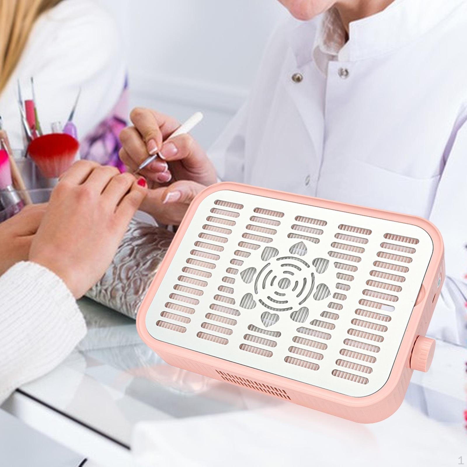 Electric Nail Dust Collector Extractor Powerful Suction рожевий
Electric Nail Dust Collector Extractor Powerful Suction рожевий