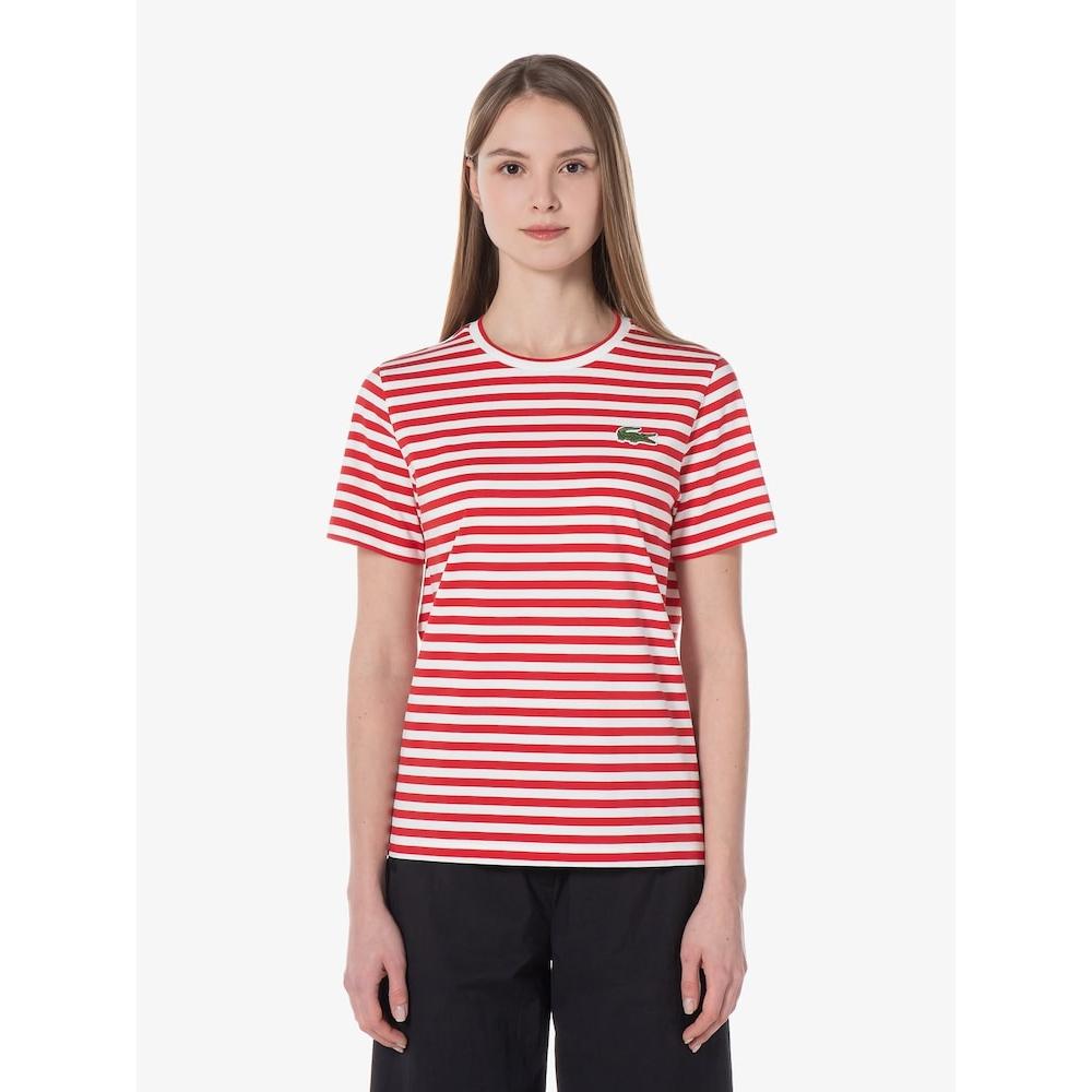 Lacoste Женская полосатая футболка с коротким рукавом TF251E 54G 240 Q2NTF251E 54G240 038
Lacoste Женская полосатая футболка с коротким рукавом TF251E 54G 240 Q2NTF251E 54G240 038