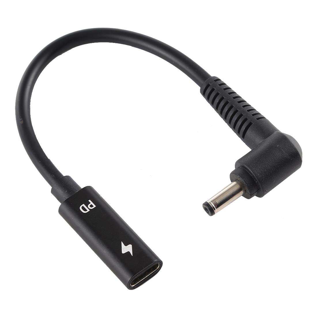 Type-C to 4.0x1.35mm Laptop Power Charger Cable As Shown A
Type-C to 4.0x1.35mm Laptop Power Charger Cable As Shown A
