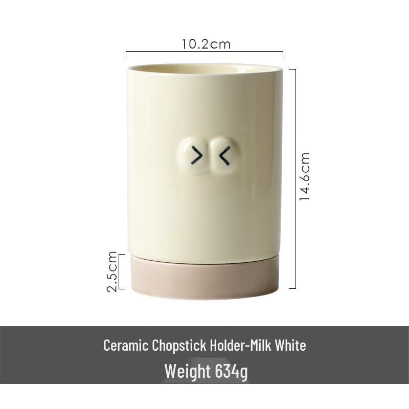 ZISIZ Ceramic Chopstick & Cutlery Holder
ZISIZ Ceramic Chopstick & Cutlery Holder