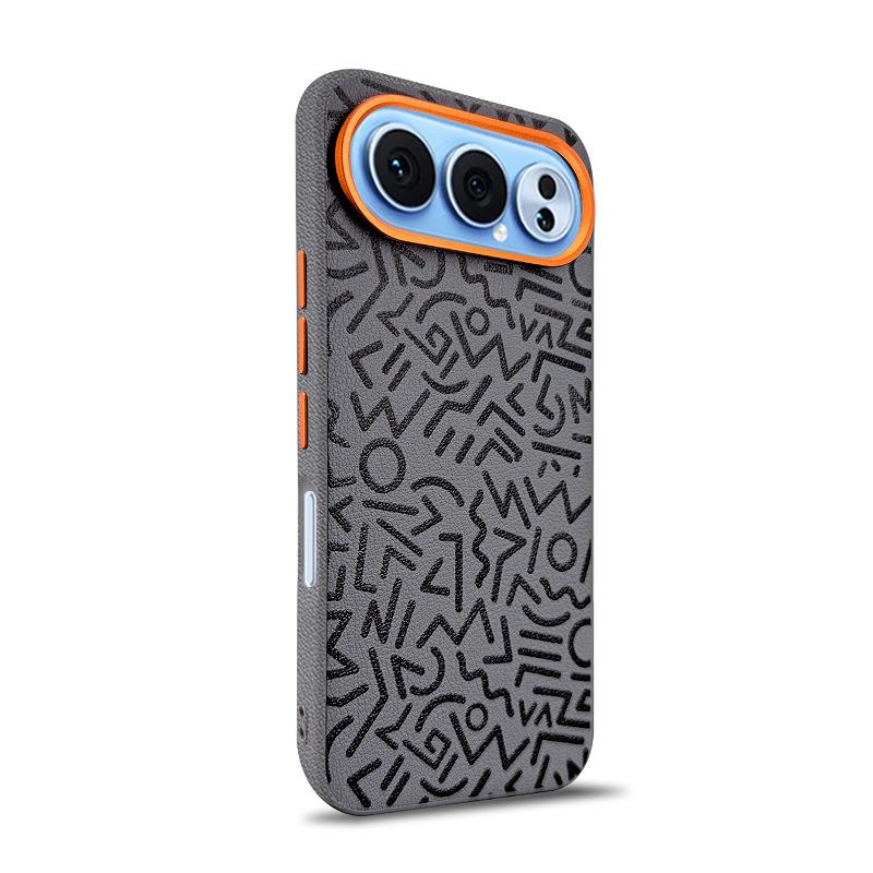 Plain Leather Graffiti Painting Case for Honor 500 Pro, Huawei Magic 8 Pro 7 RSR Magnetic Wireless Charging Metal Lens Cover Honor500
Plain Leather Graffiti Painting Case for Honor 500 Pro, Huawei Magic 8 Pro 7 RSR Magnetic Wireless Charging Metal Lens Cover Honor500