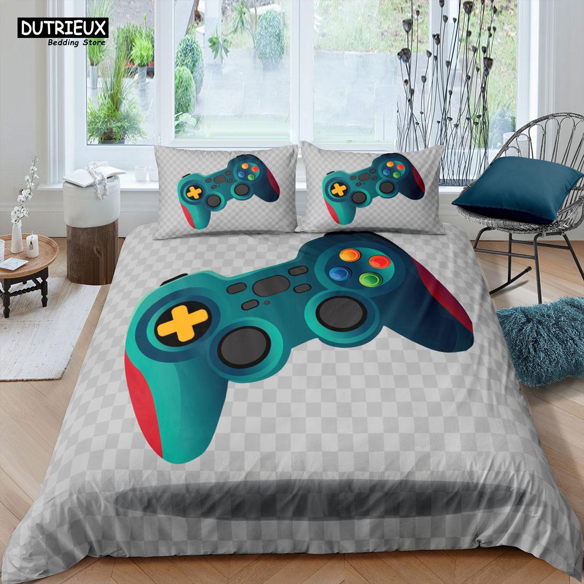 Pcs Gamer Cover Digital Print Pattern Polyester Bedding Sets Child Kids Covers Boys Bed Linen Package For Teens King Size Size Bed Cover Package EU single(135x200cm)
Pcs Gamer Cover Digital Print Pattern Polyester Bedding Sets Child Kids Covers Boys Bed Linen Package For Teens King Size Size Bed Cover Package EU single(135x200cm)