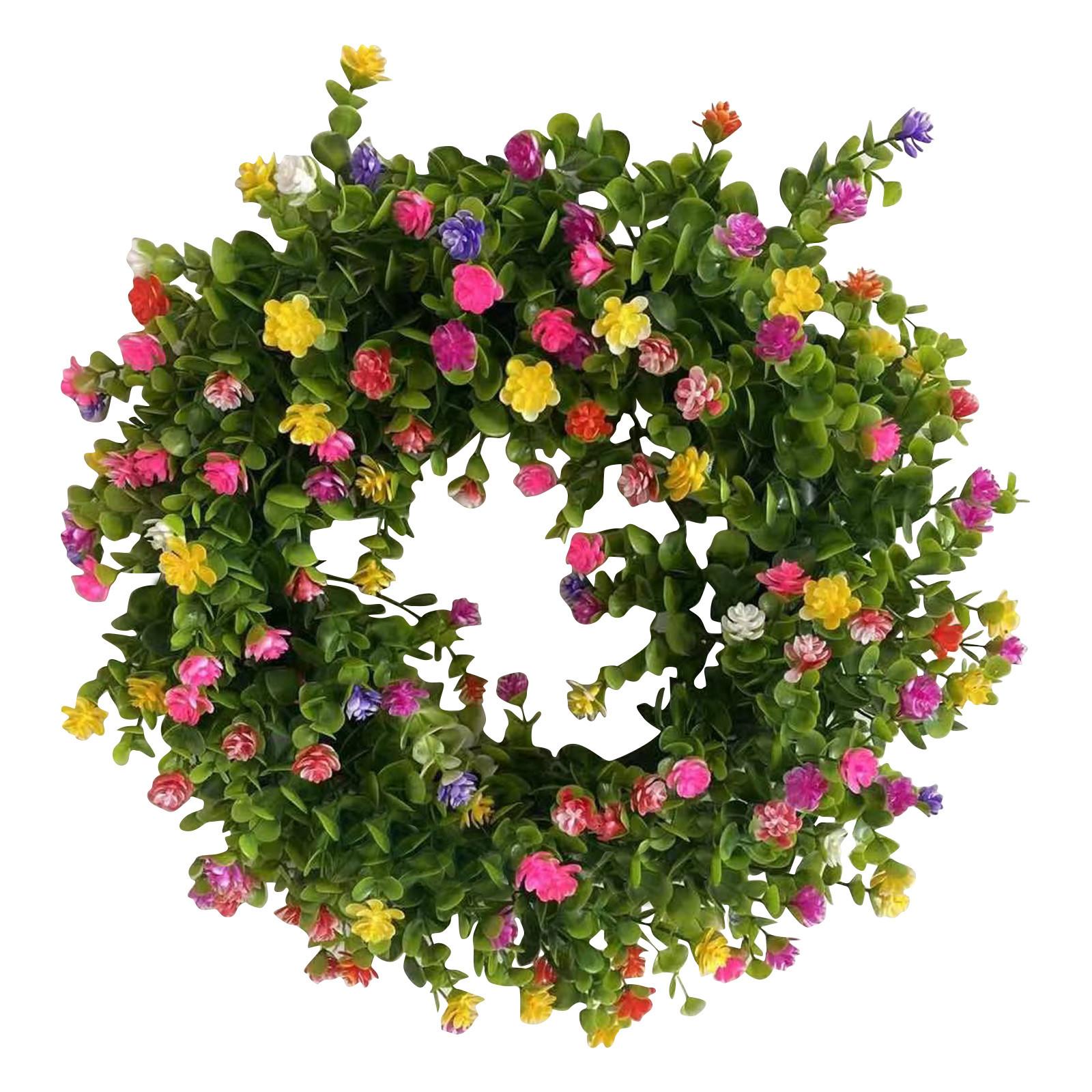 Elegant 24-Inch Artificial Eucalyptus Wreath with White Flowers. Perfect for Front Door. Home Decor. and Seasonal Display One Size
Elegant 24-Inch Artificial Eucalyptus Wreath with White Flowers. Perfect for Front Door. Home Decor. and Seasonal Display One Size
