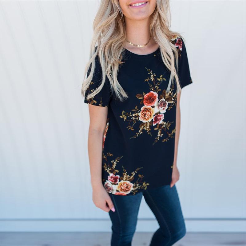Available: Spring/Summer 2026 Women s Casual Chiffon Short Sleeve Round Neck Printed Top - 7 Colors, 6 Sizes XL синій
Available: Spring/Summer 2026 Women s Casual Chiffon Short Sleeve Round Neck Printed Top - 7 Colors, 6 Sizes XL синій