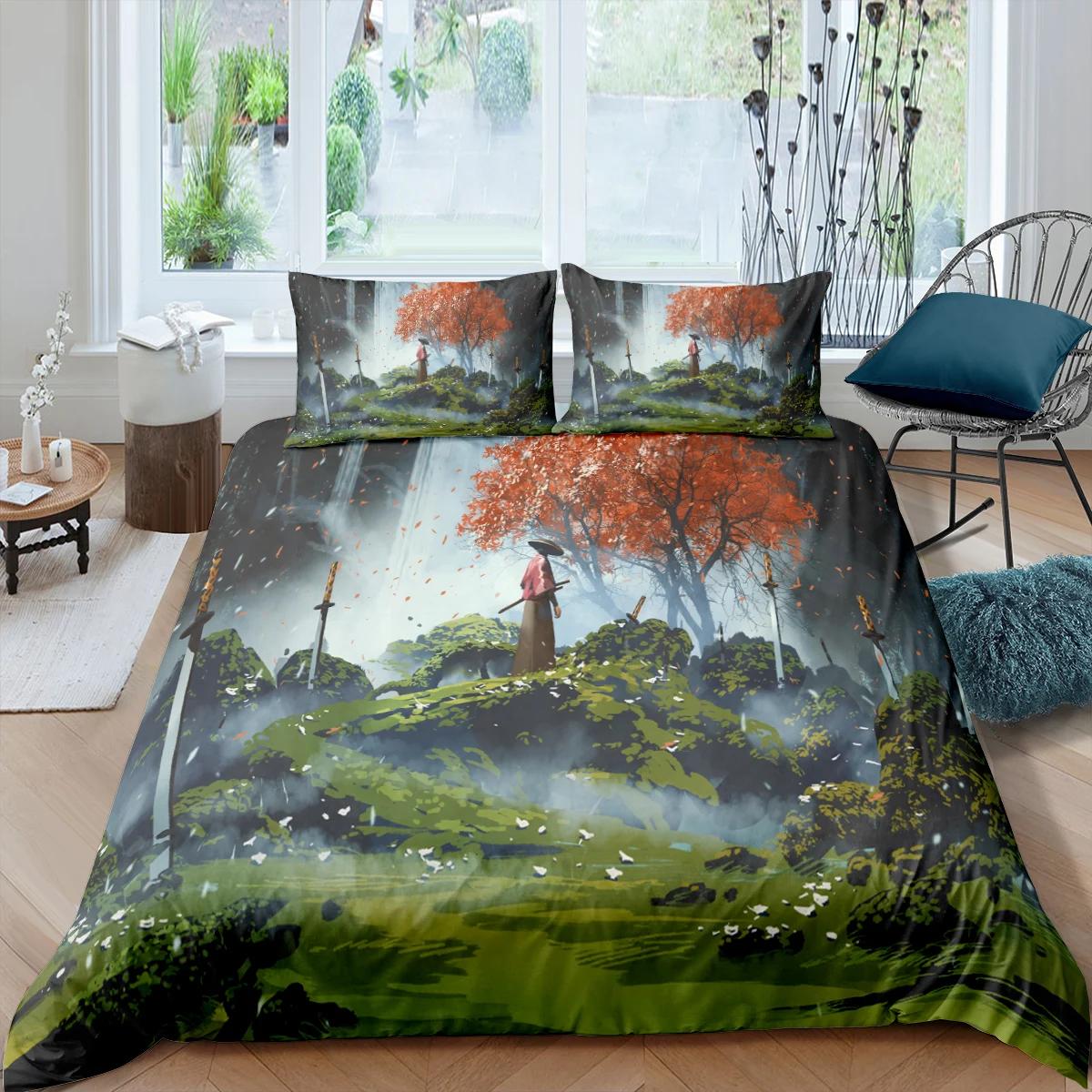 Japanese Samurai King Quen Soft Duvet Cover Man featuring Katana Sword Beding Set Japan Ronin Culture Red 2/3pcs Polyester Comfortable Quilt Cover 100*200cm Single
Japanese Samurai King Quen Soft Duvet Cover Man featuring Katana Sword Beding Set Japan Ronin Culture Red 2/3pcs Polyester Comfortable Quilt Cover 100*200cm Single
