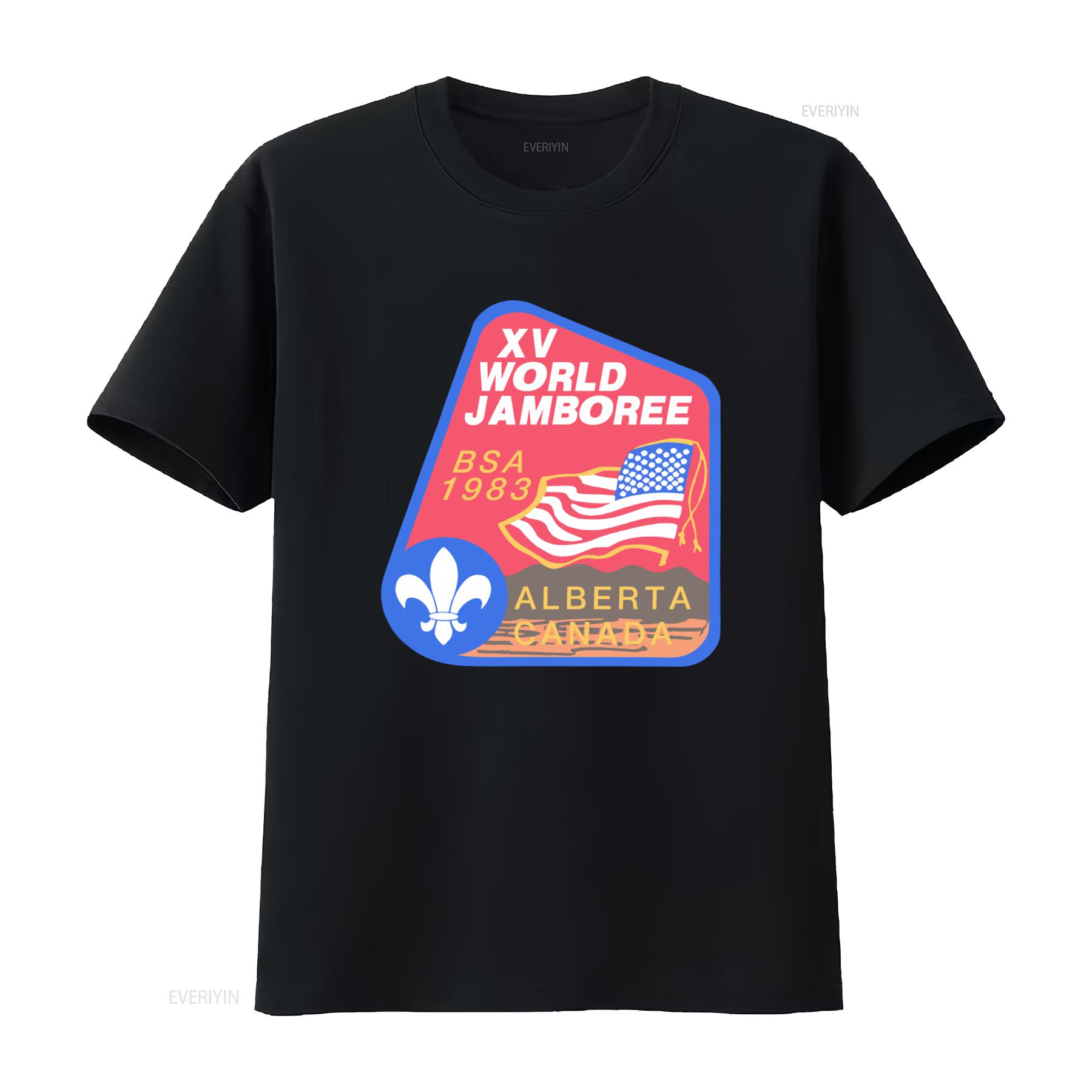 80s Boy Scouts of America 1983 World Jamboree Alberta Canada Retro Style T shirt vintage Washed Stretched Slightly 4XL
80s Boy Scouts of America 1983 World Jamboree Alberta Canada Retro Style T shirt vintage Washed Stretched Slightly 4XL