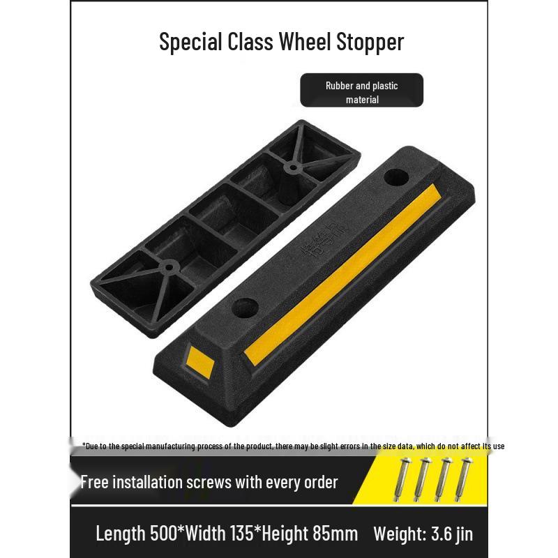 Car Parking Rubber-Plastic Stopper: Reversing Anti-Collision Positioner and Limiter
Car Parking Rubber-Plastic Stopper: Reversing Anti-Collision Positioner and Limiter
