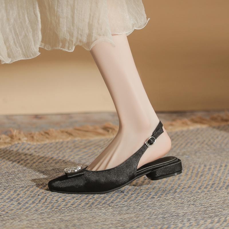 Высокие новые ретро бежевые с открытой пяткой супер высокий каблук металл битое стекло декоративные квадратный носок модные сандалии для показа 40 чёрный
Высокие новые ретро бежевые с открытой пяткой супер высокий каблук металл битое стекло декоративные квадратный носок модные сандалии для показа 40 чёрный