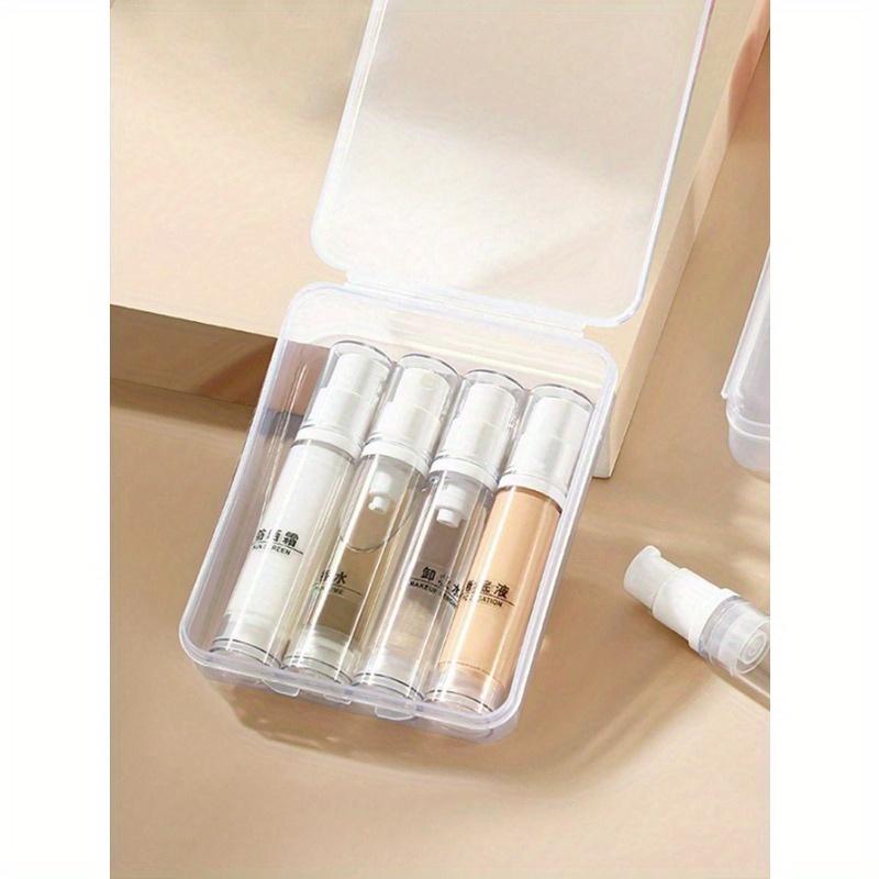 4pcs Press Sub Bottle Spray Bottle Set Liquid Foundation Airless Bottle Travel Plastic Emulsion Spray Multifunctiona 5ml чистий
4pcs Press Sub Bottle Spray Bottle Set Liquid Foundation Airless Bottle Travel Plastic Emulsion Spray Multifunctiona 5ml чистий