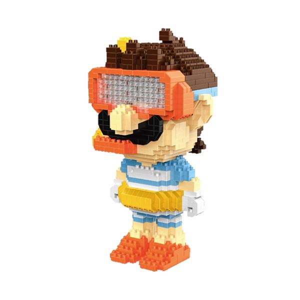 Aqua Repair Nanoblock, смешанные цвета, популярные корейские игрушки