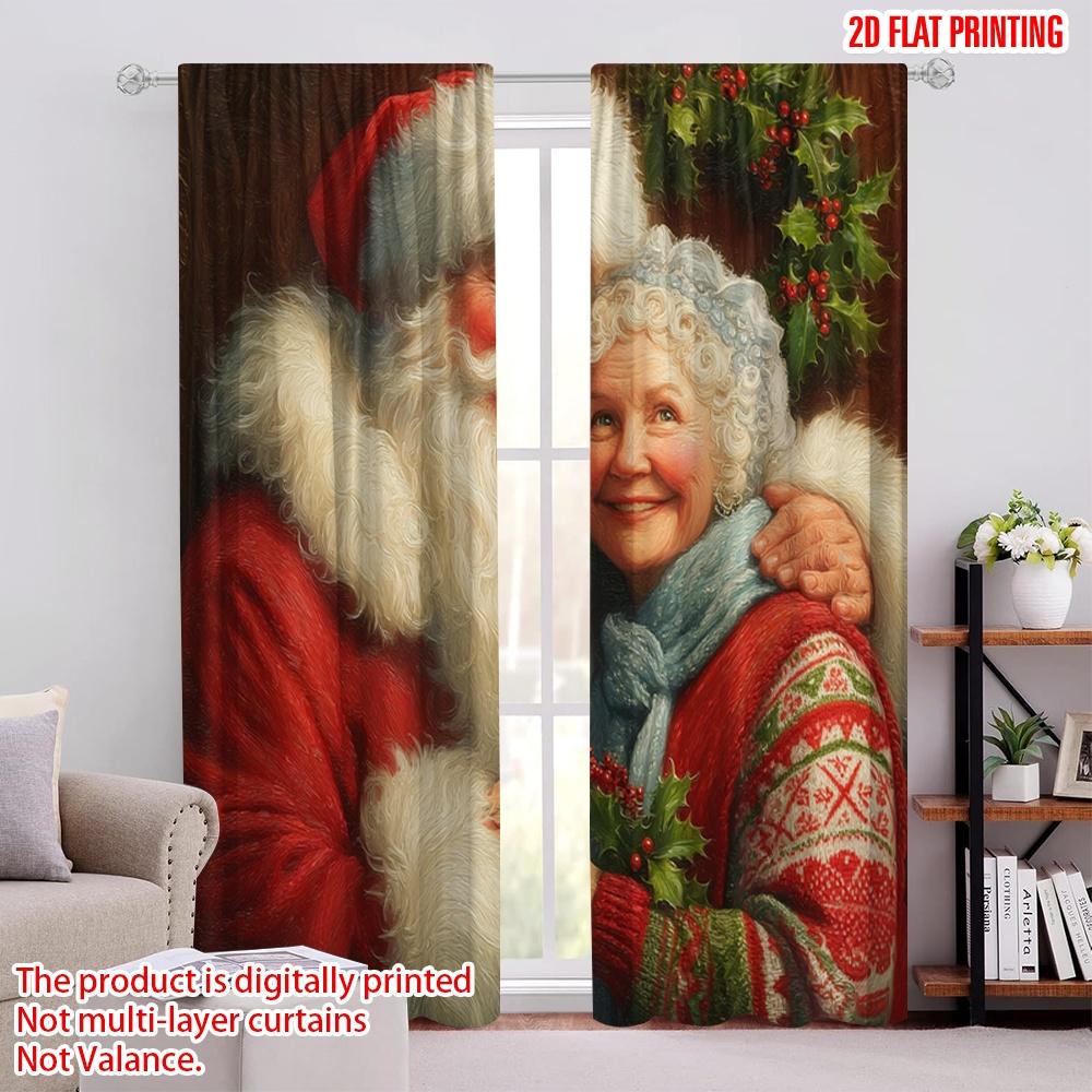 2pcs,2D plane printing Curtains&Window Treatment Santa Claus & Mrs_ Christmas Embrace Versatile Fabric (without rod) Festive 52.50 × 116.00 cm 2 pcs
2pcs,2D plane printing Curtains&Window Treatment Santa Claus & Mrs_ Christmas Embrace Versatile Fabric (without rod) Festive 52.50 × 116.00 cm 2 pcs