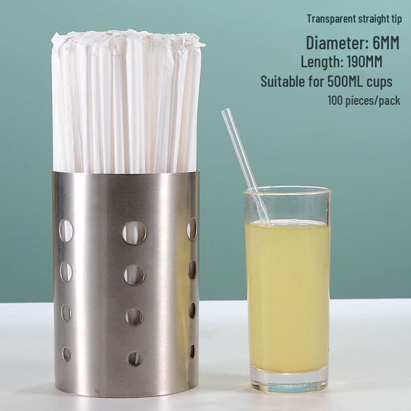ZISIZ Disposable Milk Tea Straight Thin Straw
ZISIZ Disposable Milk Tea Straight Thin Straw
