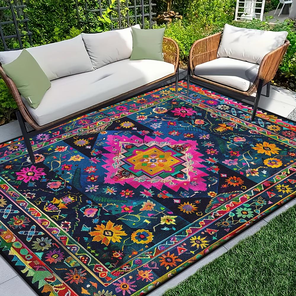 Exotic Style Colorful Floral Pattern Carpet Print Modern Stylish Room Floor Rug Polyester Non-Slip Doormat Bedroom Entryway 40x60cm
Exotic Style Colorful Floral Pattern Carpet Print Modern Stylish Room Floor Rug Polyester Non-Slip Doormat Bedroom Entryway 40x60cm