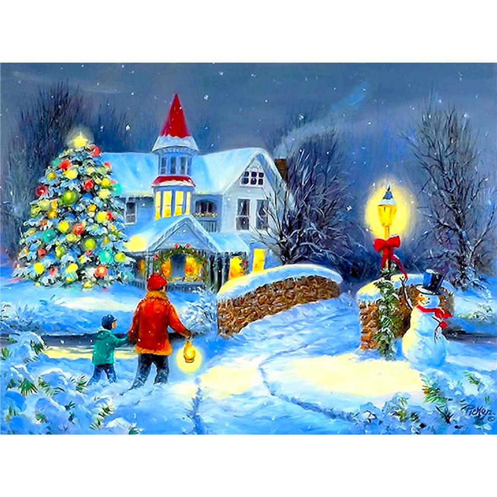Huacan 5D DIY Full Drill Diamond Painting Dotz Kits Mosaic Art for Adults Home Wall Decor Snow House
Huacan 5D DIY Full Drill Diamond Painting Dotz Kits Mosaic Art for Adults Home Wall Decor Snow House