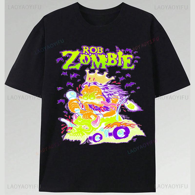 Player Rob Zombie Polyester Shirt Horror Style USA Concert Tour Punk Graphic TShirts Rock Band Tee Skull Pentagram Design 5XL різнокольоровий
Player Rob Zombie Polyester Shirt Horror Style USA Concert Tour Punk Graphic TShirts Rock Band Tee Skull Pentagram Design 5XL різнокольоровий