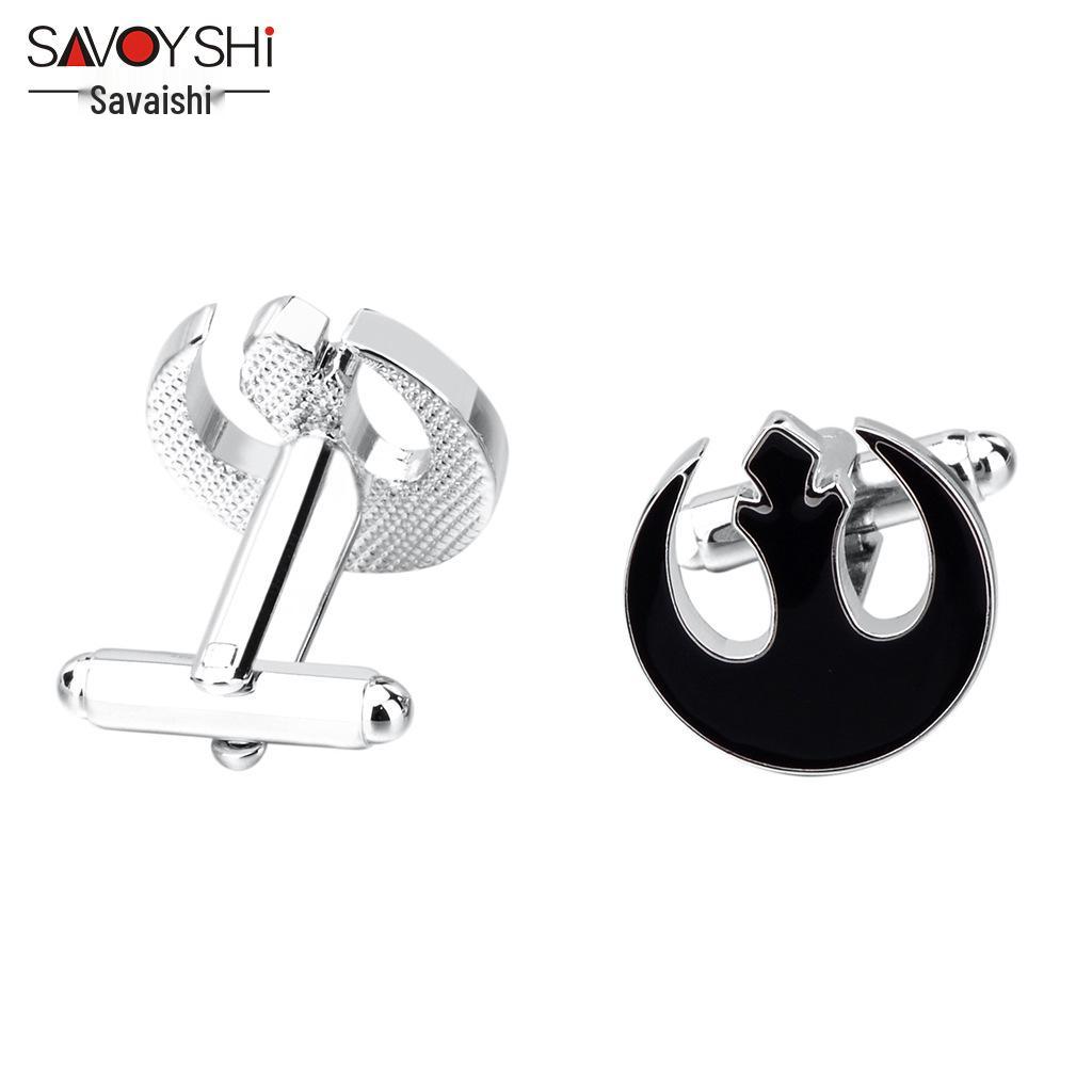 Звёздные войны Чёрные запонки: Европейский и американский стиль для мужских повседневных рубашек Brass
Звёздные войны Чёрные запонки: Европейский и американский стиль для мужских повседневных рубашек Brass