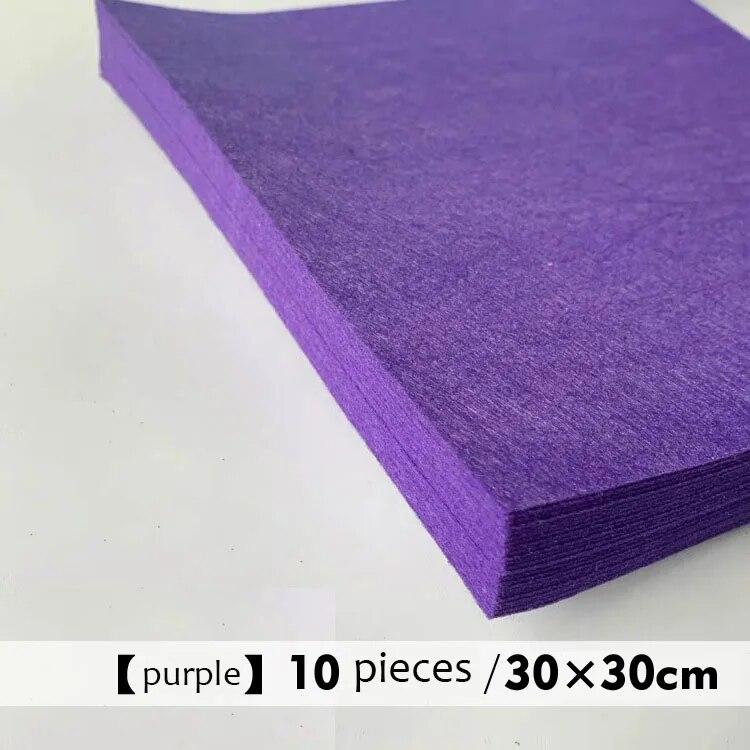 10Pcs Soft Felt Fabric Sheet Assorted Color Patchwork Sewing DIY Craft Squares Nonwoven 1mm Thick Handmade Fabric Weaving фіолетовий
10Pcs Soft Felt Fabric Sheet Assorted Color Patchwork Sewing DIY Craft Squares Nonwoven 1mm Thick Handmade Fabric Weaving фіолетовий