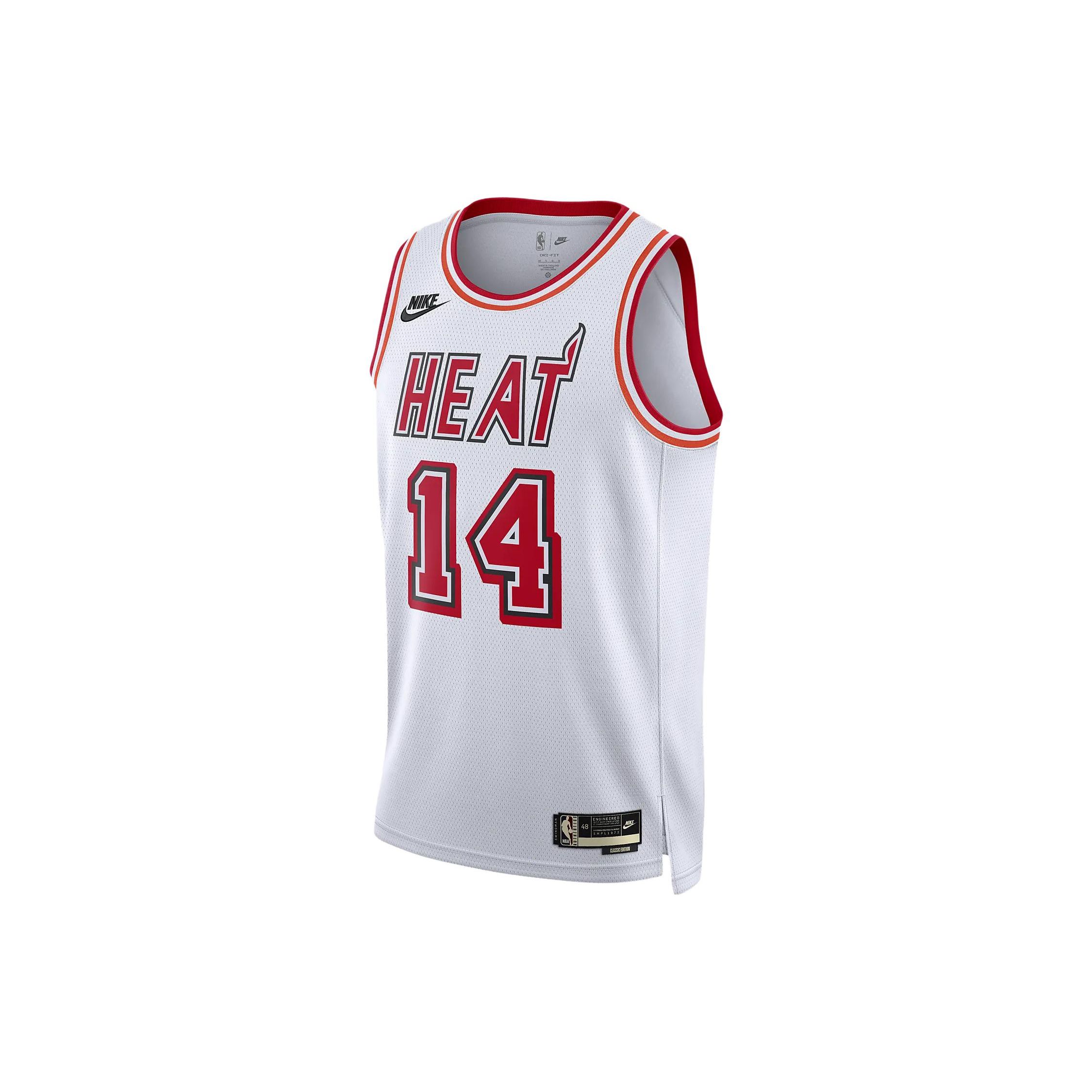 Nike NBA 22-23 Vintage Miami Heat Tyler Herro No.14 Swingman Jersey Men Jersey White DO9449-102 XXL
Nike NBA 22-23 Vintage Miami Heat Tyler Herro No.14 Swingman Jersey Men Jersey White DO9449-102 XXL