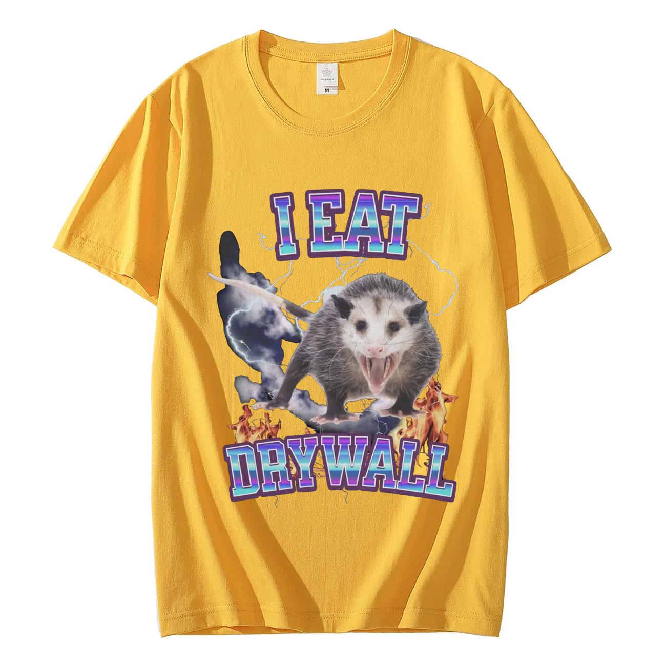 I Eat Dry Wall Opossum Graphic T Shirts Fashion Funny Meme Short Sleeve Tshirt Casual Vintage Tshirts Y2k Streetwear Women Y2K 4XL
I Eat Dry Wall Opossum Graphic T Shirts Fashion Funny Meme Short Sleeve Tshirt Casual Vintage Tshirts Y2k Streetwear Women Y2K 4XL