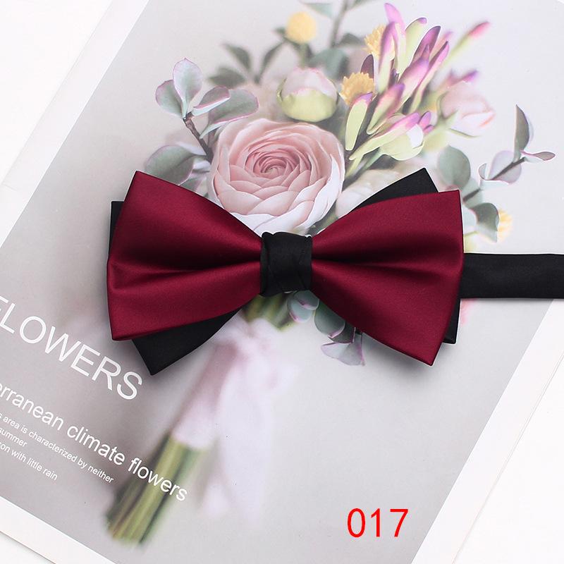 Solid Color Double Layer Bow Tie: Men s Business & Wedding Fashion Accessory
Solid Color Double Layer Bow Tie: Men s Business & Wedding Fashion Accessory