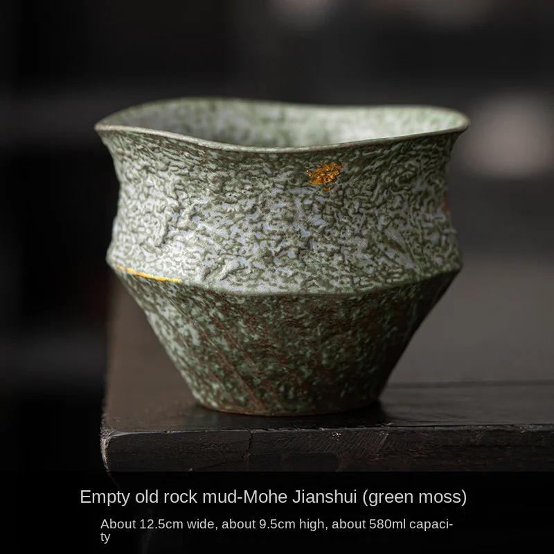 Empty Zhai Old Rock Clay Tea Ceremony Utensils Retro Japanese Style Fair Tea Pitcher High-End Tea Pot Cha Hai Gong Dao Bei
Empty Zhai Old Rock Clay Tea Ceremony Utensils Retro Japanese Style Fair Tea Pitcher High-End Tea Pot Cha Hai Gong Dao Bei