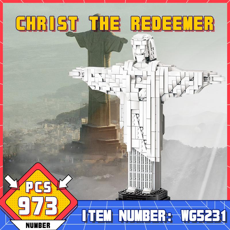 937 Pieces Bricks World Architecture Statue Of Christ The Redeemer Building Blocks/Plastic Toys Model For Kids Adults Gift
937 Pieces Bricks World Architecture Statue Of Christ The Redeemer Building Blocks/Plastic Toys Model For Kids Adults Gift