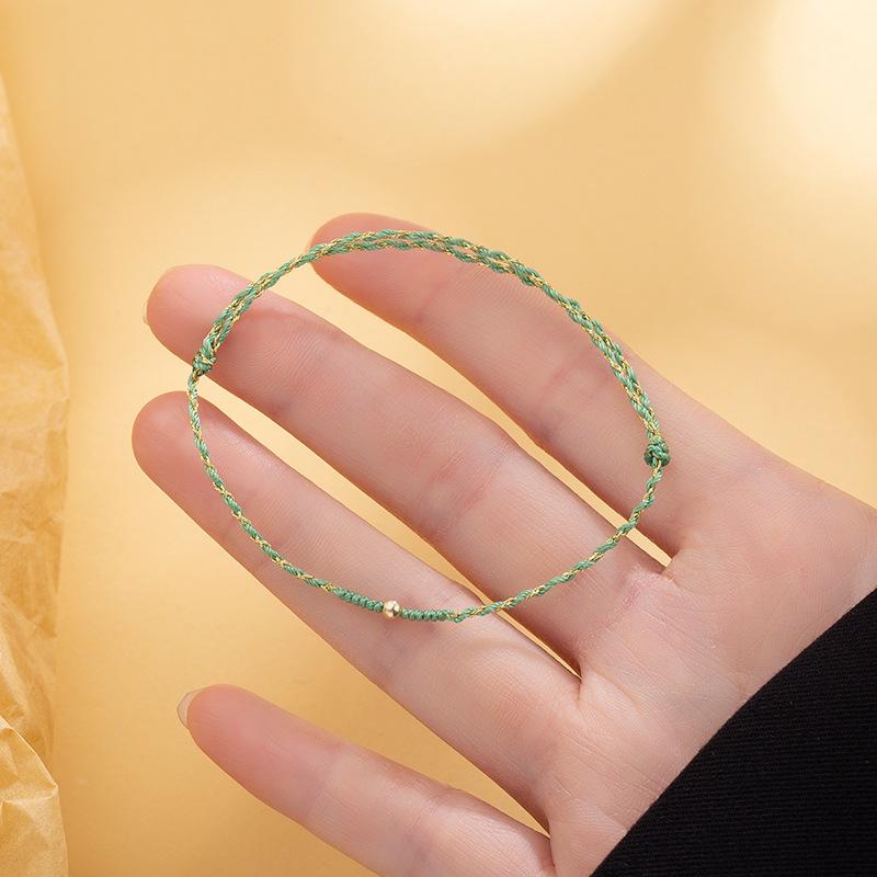 Multicolor Braided Cord Bracelet Set – Handmade Minimalist Jewelry with Gold Bead Accents, Adjustable Lucky Gift
Multicolor Braided Cord Bracelet Set – Handmade Minimalist Jewelry with Gold Bead Accents, Adjustable Lucky Gift