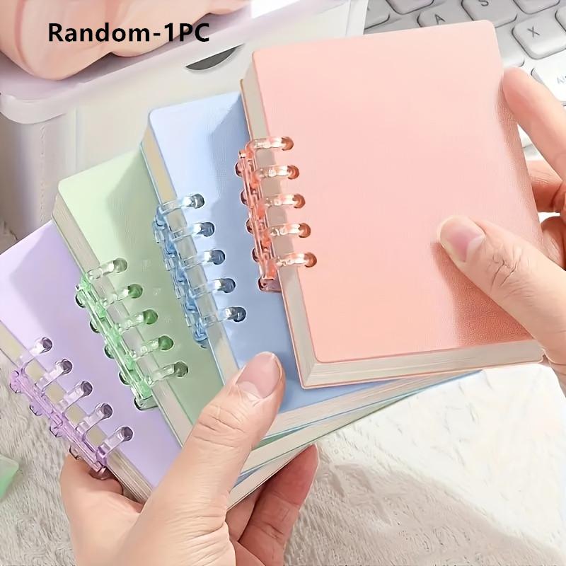 A7 Spiral Notebook, Sugar Color Random, 86 Sheets Portable Pocket Notepad for School Office Gift Random-1pc
A7 Spiral Notebook, Sugar Color Random, 86 Sheets Portable Pocket Notepad for School Office Gift Random-1pc