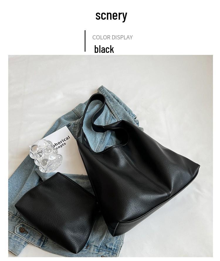 Spacious Women s Handbag: 2025 Spring Collection - Elegant, Versatile Tote for Commuting and Casual Use чорний
Spacious Women s Handbag: 2025 Spring Collection - Elegant, Versatile Tote for Commuting and Casual Use чорний
