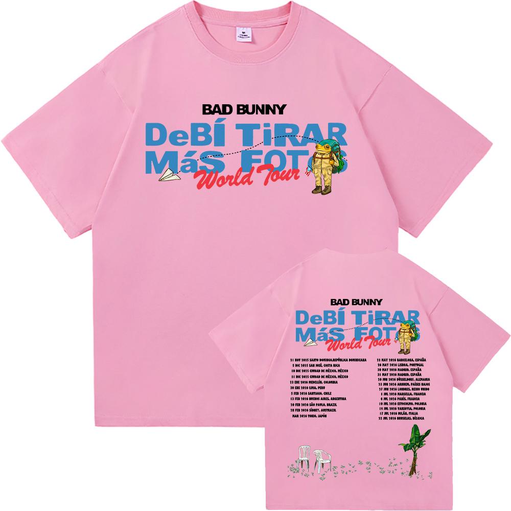 Bad Bunny Debí Tirar Más Fotos World Tour 2025-2026 T-Shirt Men Funny Vintage Frog Tshirt Unisex High Quality Cotton Tees Shirts M
Bad Bunny Debí Tirar Más Fotos World Tour 2025-2026 T-Shirt Men Funny Vintage Frog Tshirt Unisex High Quality Cotton Tees Shirts M