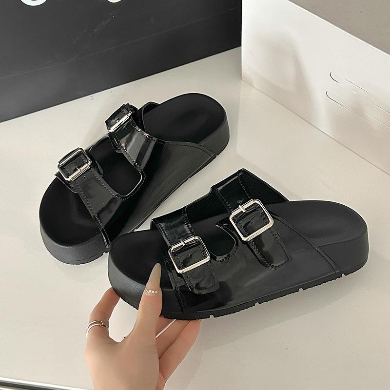 2025 spring and summer silver shoes slippers women s shoes wear flat silver retro beach sandals 35 чёрный
2025 spring and summer silver shoes slippers women s shoes wear flat silver retro beach sandals 35 чёрный
