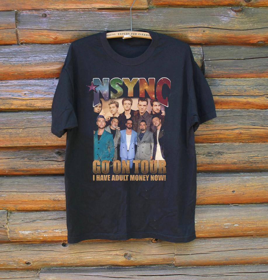 NSYNC Go On Tour I Have Adult Money T Shirt Full Size S-5XL Unisex T-Shirt XL
NSYNC Go On Tour I Have Adult Money T Shirt Full Size S-5XL Unisex T-Shirt XL