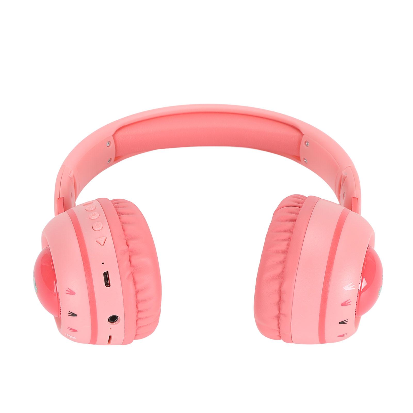 Детские Bluetooth-наушники с RGB-подсветкой, время воспроизведения 15 часов, Hi-Fi стерео, беспроводная и проводная детская гарнитура розовый
Детские Bluetooth-наушники с RGB-подсветкой, время воспроизведения 15 часов, Hi-Fi стерео, беспроводная и проводная детская гарнитура розовый