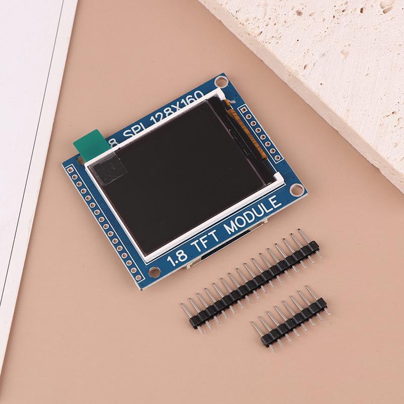 1,8-дюймовий Tft-модуль LCD-дисплей з друкованою платою, аксесуари для послідовного порту Spi
1,8-дюймовий Tft-модуль LCD-дисплей з друкованою платою, аксесуари для послідовного порту Spi
