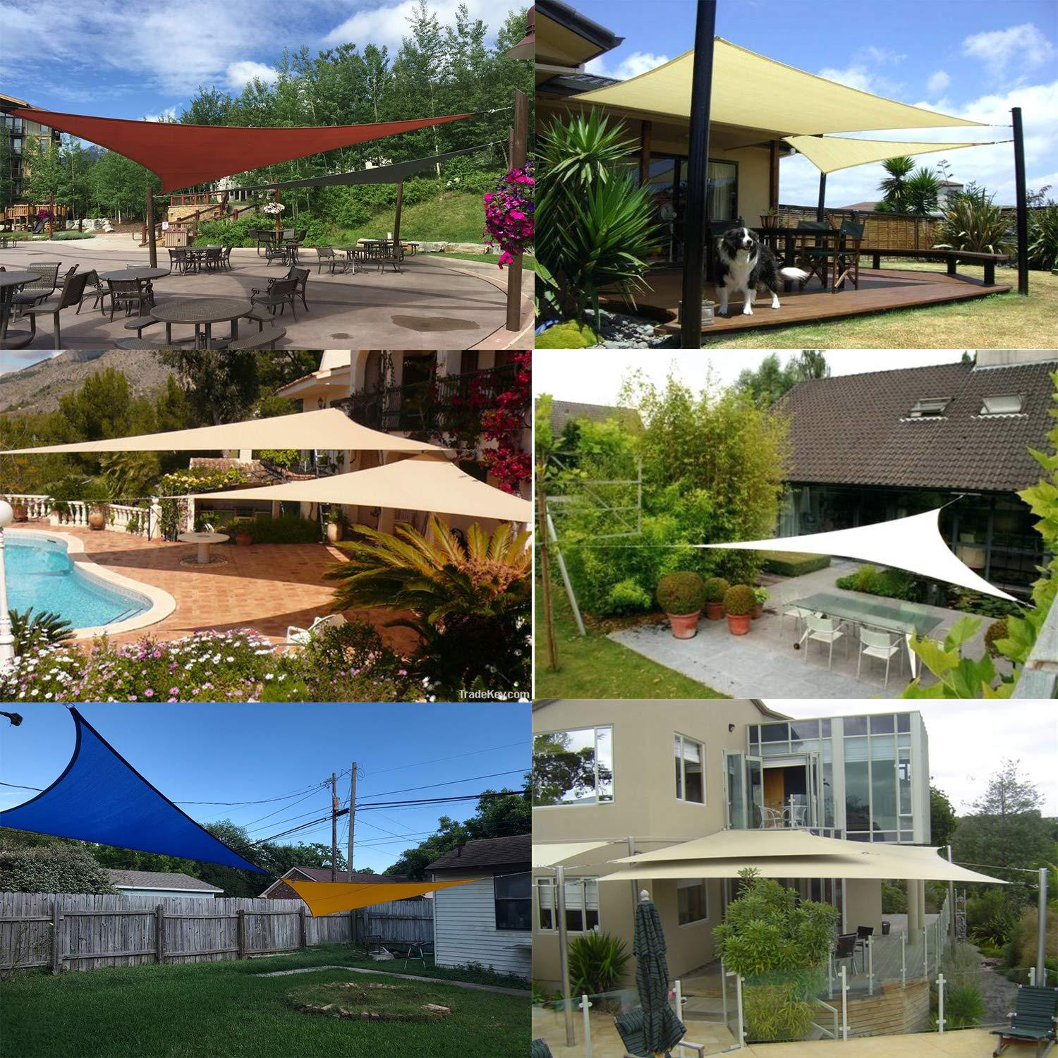 4x7m Square Waterproof Sun Shade Sail with Falling Leaf Protection
4x7m Square Waterproof Sun Shade Sail with Falling Leaf Protection