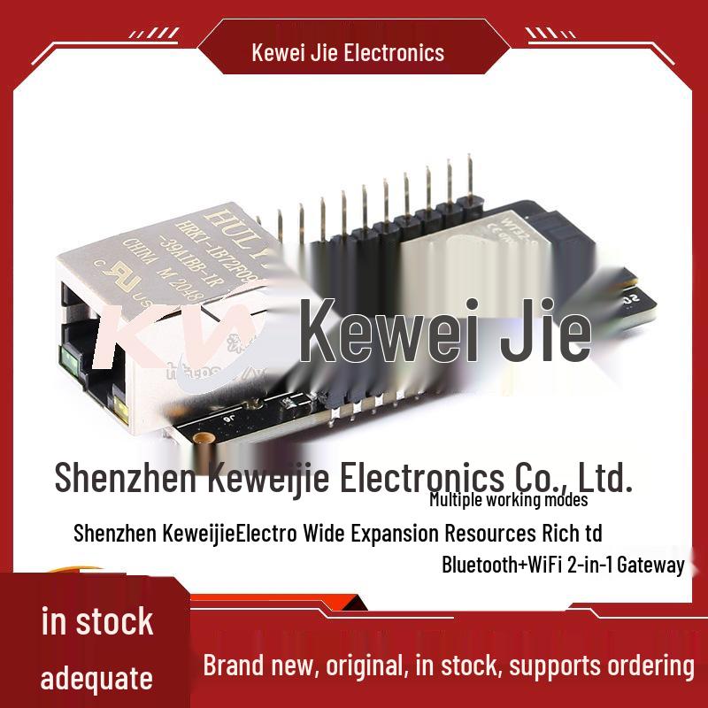ESP32 WT32-ETH01: Embedded Serial to Ethernet/WiFi & Bluetooth Wireless Module.
ESP32 WT32-ETH01: Embedded Serial to Ethernet/WiFi & Bluetooth Wireless Module.