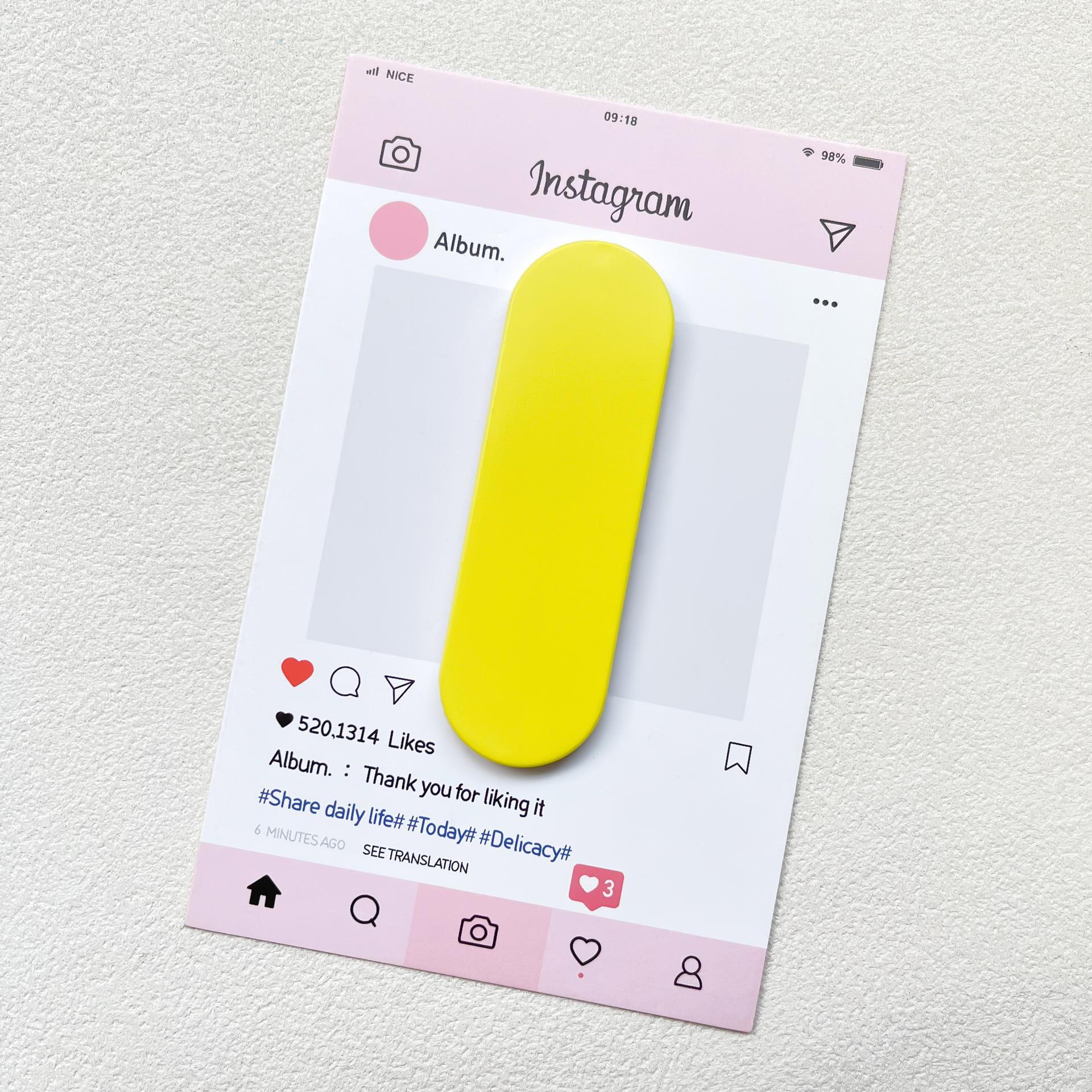Macaron U-Shaped Push-Pull Phone Holder Ring: Anti-Fall, Multi-Functional, Solid Color Design for Lazy Users
Macaron U-Shaped Push-Pull Phone Holder Ring: Anti-Fall, Multi-Functional, Solid Color Design for Lazy Users