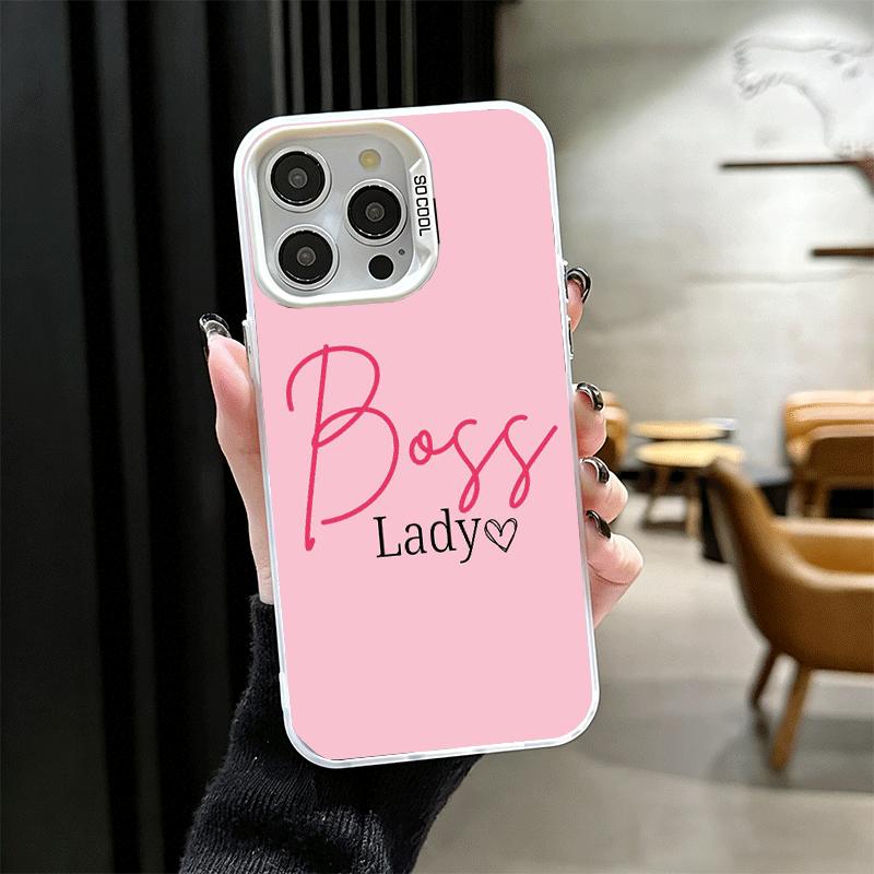 Girl Boss Lady Pink Soft Phone Case for iPhone 15 16 17 Pro Max 17Air 16E 14 Plus 13 12 Mini Shockproof Cover Back Shell iPhone 17 Air
Girl Boss Lady Pink Soft Phone Case for iPhone 15 16 17 Pro Max 17Air 16E 14 Plus 13 12 Mini Shockproof Cover Back Shell iPhone 17 Air