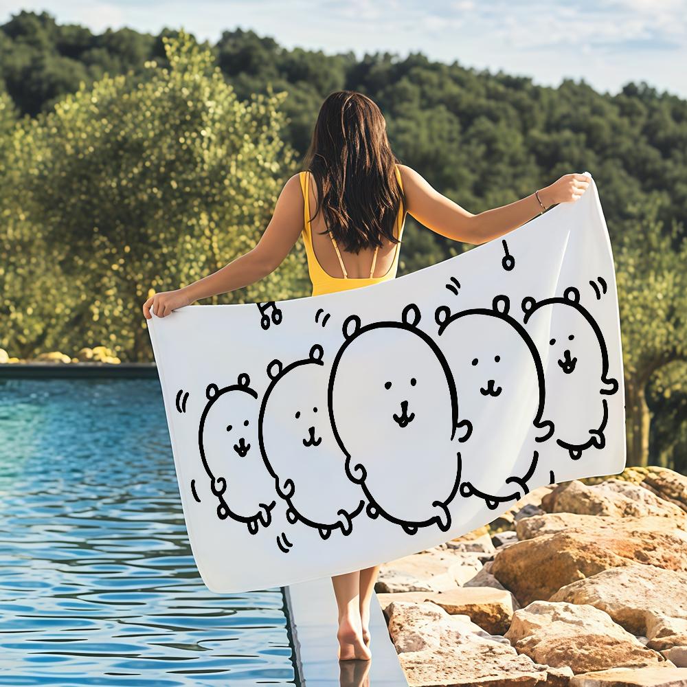 Cartoon J-Joke B-Bear cute Towel Quick Drying Beach Towels Are Suitable For Swimming Pools Camping Yoga And The Gym W40*H60(CM)
Cartoon J-Joke B-Bear cute Towel Quick Drying Beach Towels Are Suitable For Swimming Pools Camping Yoga And The Gym W40*H60(CM)