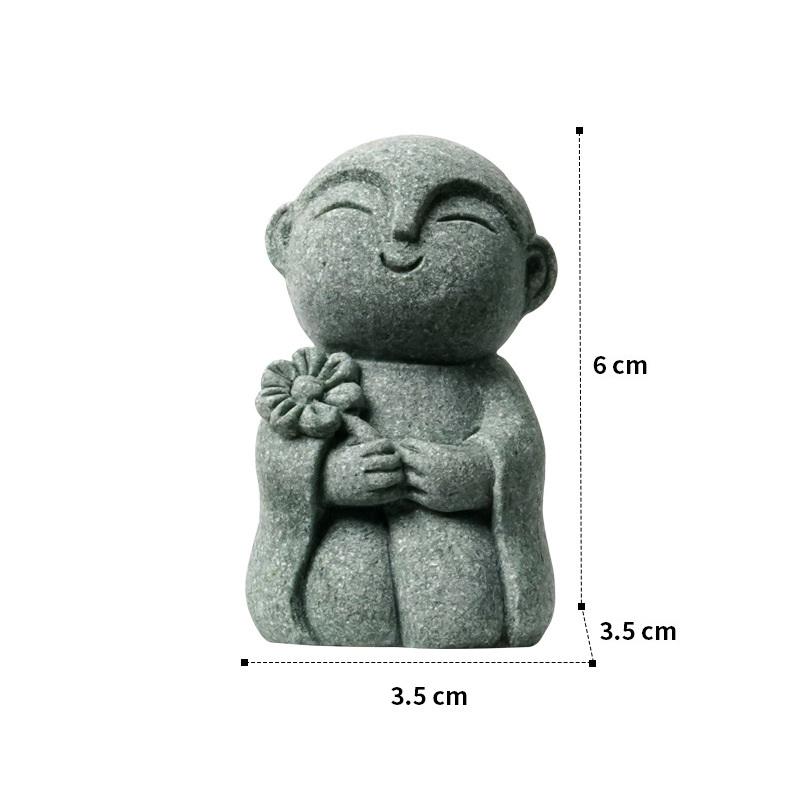 Durable Miniature Statue Exquisite Cute Little Monks Figurine Handmade Zen Garden Ornament Aquarium Decor
Durable Miniature Statue Exquisite Cute Little Monks Figurine Handmade Zen Garden Ornament Aquarium Decor