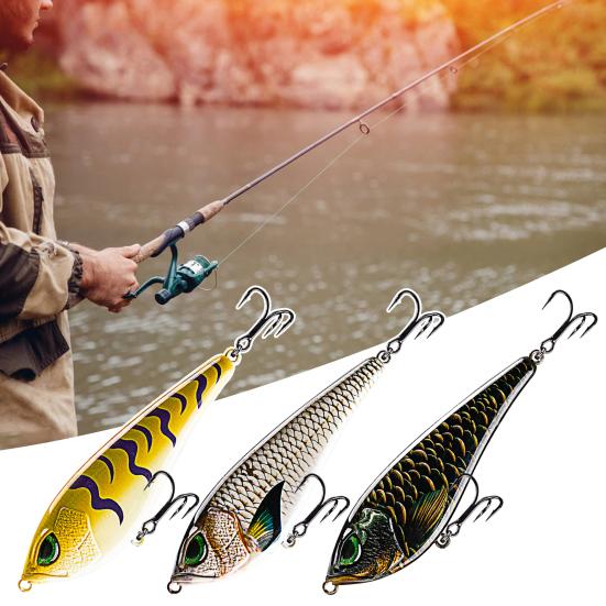 Fishing Bait with Treble Hook 3D Eyes Realistic Looking Bright Colors Natural Swimming Posture Hard Bait Artificial Lure C
Fishing Bait with Treble Hook 3D Eyes Realistic Looking Bright Colors Natural Swimming Posture Hard Bait Artificial Lure C