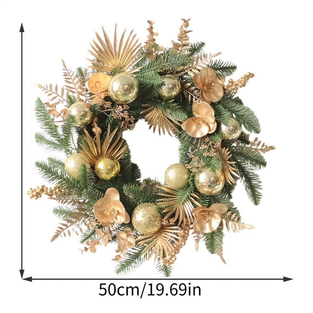Christmas Wreath 19 Inch Christmas Decorations Golden Ball Pine Front Door Wreath For Wall Fireplace Bedroom Living Room Office
Christmas Wreath 19 Inch Christmas Decorations Golden Ball Pine Front Door Wreath For Wall Fireplace Bedroom Living Room Office