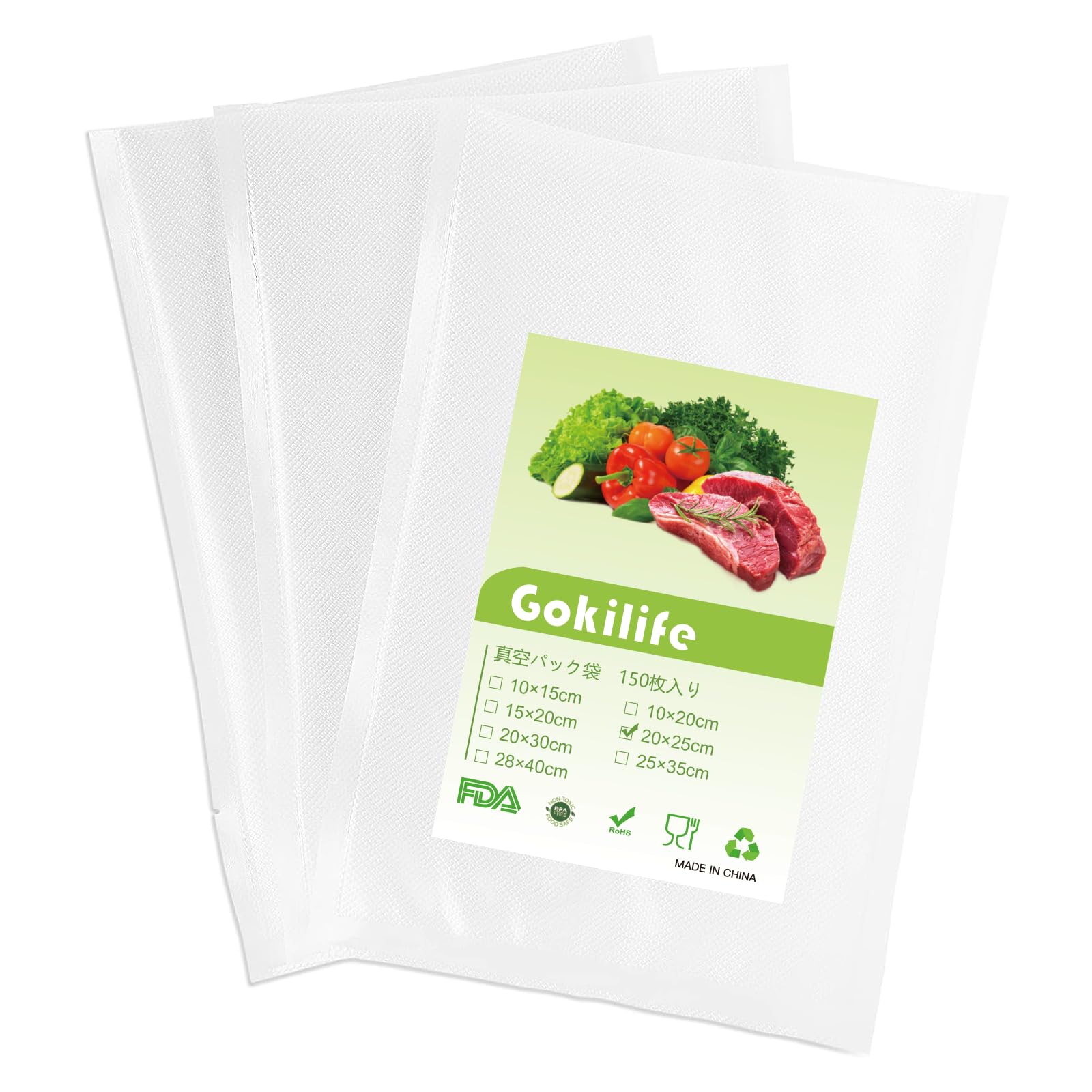 Пакеты для вакуумной упаковки Gokilife 20 x 25 см x 150 шт. Пакеты для вакуумных упаковочных машин Пакеты Shinku Pack Рулон для вакуумной упаковочной машины Пищевая упаковка Рулон
Пакеты для вакуумной упаковки Gokilife 20 x 25 см x 150 шт. Пакеты для вакуумных упаковочных машин Пакеты Shinku Pack Рулон для вакуумной упаковочной машины Пищевая упаковка Рулон
