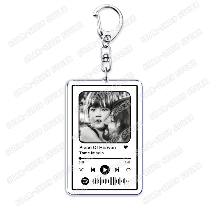 Hot Aesthetic Indie Music Keychains for Women Accessories Bag Kevin Parker Psychedelic Playlist Code Keying Jewelry Fans Gifts
Hot Aesthetic Indie Music Keychains for Women Accessories Bag Kevin Parker Psychedelic Playlist Code Keying Jewelry Fans Gifts