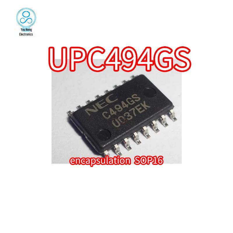 Genuine UPC494GS SOP-16 Surface Mount Switching Voltage Regulator IC
Genuine UPC494GS SOP-16 Surface Mount Switching Voltage Regulator IC
