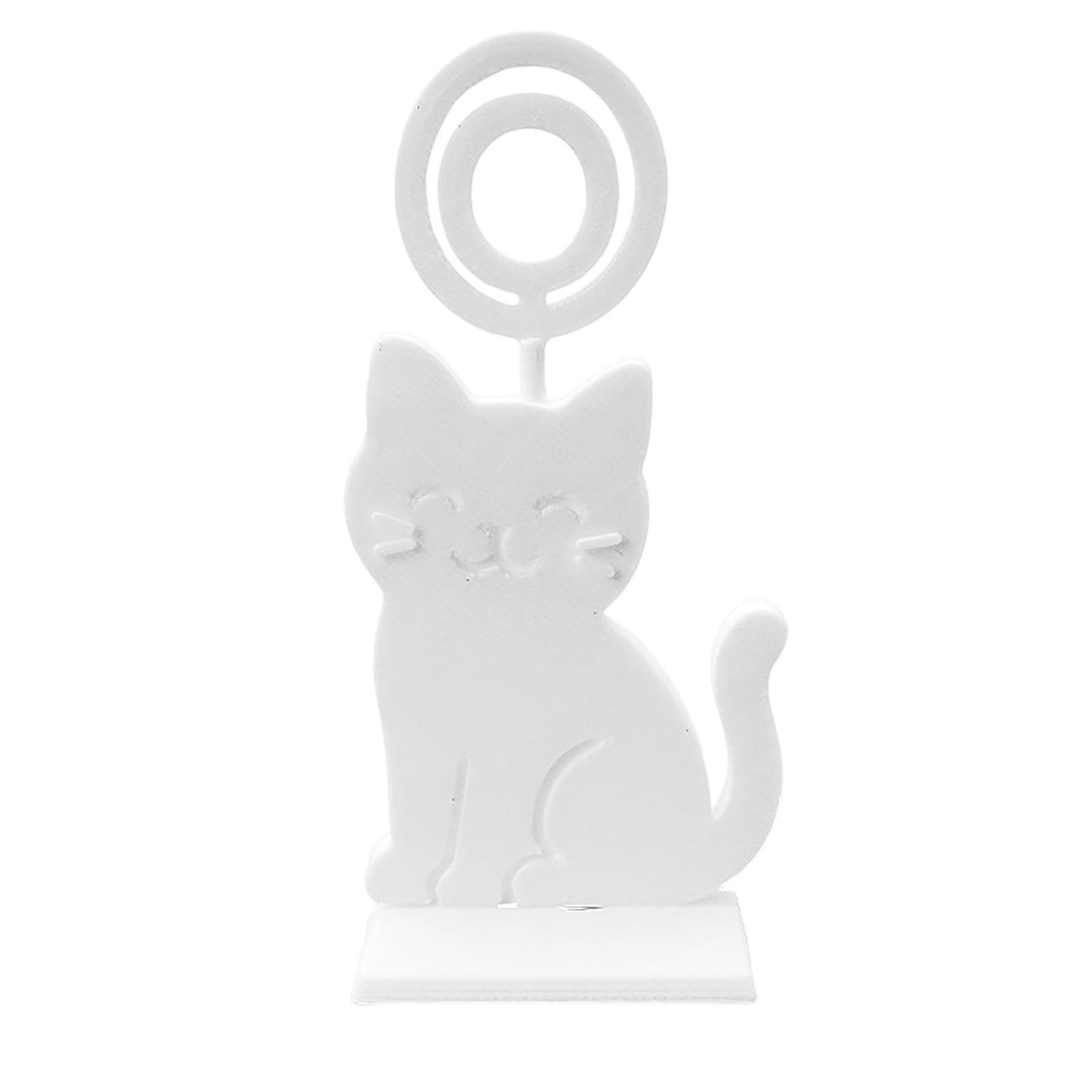 Creative Standing Cat Photo Holder Tag Clip Hotel Place Card Restaurant Menu Display Stand Ornament One Size
Creative Standing Cat Photo Holder Tag Clip Hotel Place Card Restaurant Menu Display Stand Ornament One Size