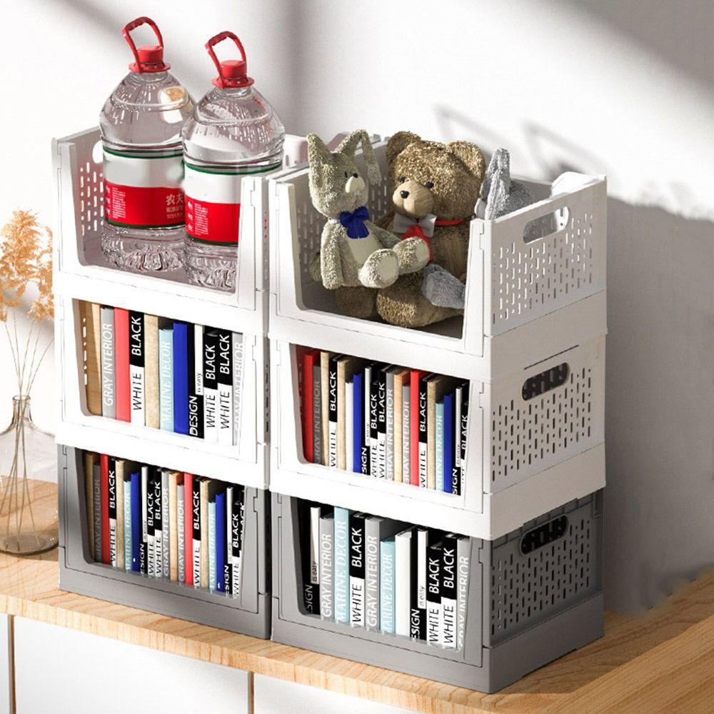 Large Capacity Wheeled Sundry Basket Plastic Foldable Closet Organizers Folding Storage Box Table
Large Capacity Wheeled Sundry Basket Plastic Foldable Closet Organizers Folding Storage Box Table