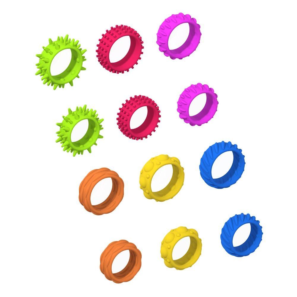 Stretchable Sensory Fidget Rings With Tips Silicone Sensory Ring Holiday Gift OPP Bag
Stretchable Sensory Fidget Rings With Tips Silicone Sensory Ring Holiday Gift OPP Bag