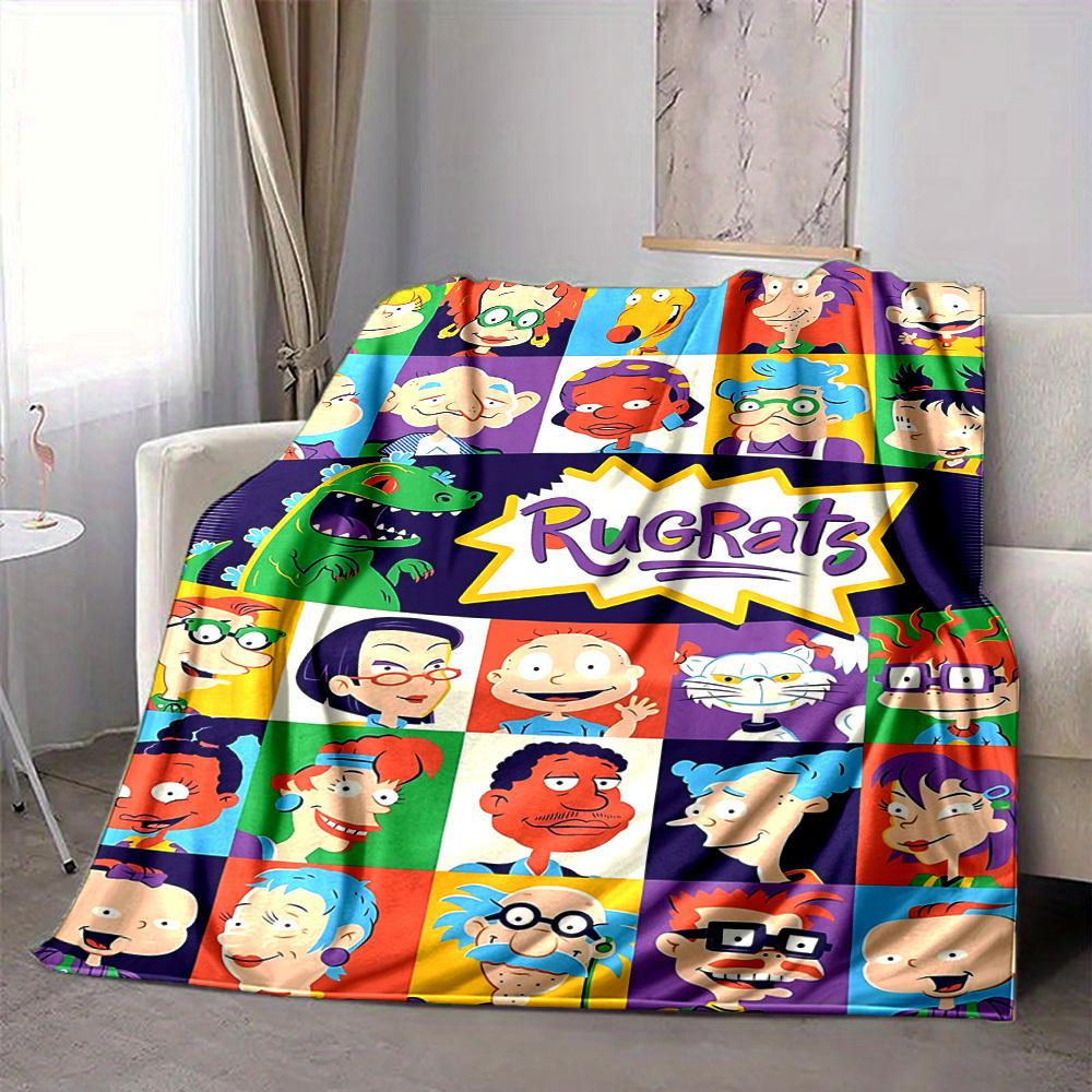 1pc Rugrats Characters Cozy Print Blanket - Lightweight Warm Flannel Throw 80x120cm
1pc Rugrats Characters Cozy Print Blanket - Lightweight Warm Flannel Throw 80x120cm